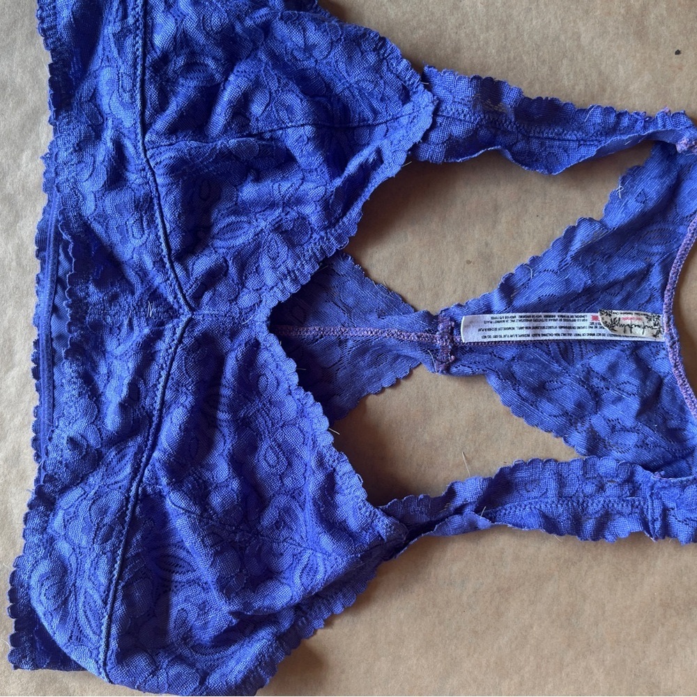 Lace Bralette in Blue